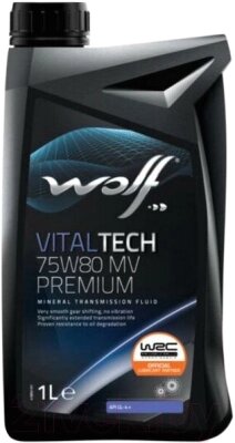 Трансмиссионное масло WOLF OfficialTech 75W80 GL-5 / 23300/1 от компании Бесплатная доставка по Беларуси - фото 1