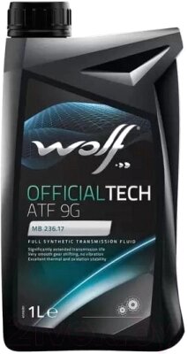 Трансмиссионное масло WOLF OfficialTech ATF 9G / 3017/1 от компании Бесплатная доставка по Беларуси - фото 1