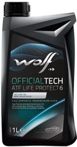 Трансмиссионное масло WOLF OfficialTech ATF Life Protect 6 / 3012/1