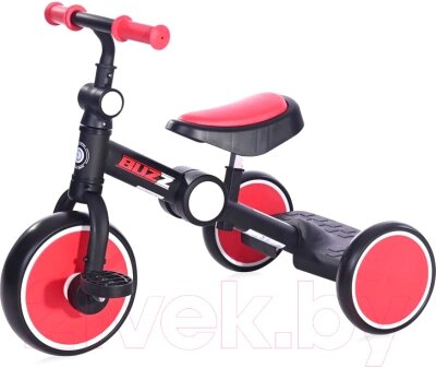 Трехколесный велосипед Lorelli Buzz Black Red Foldable / 10050600008 от компании Бесплатная доставка по Беларуси - фото 1