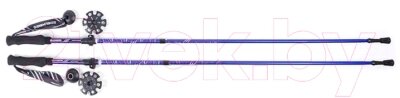 Трекинговые палки Tech Team Edelweis 5-ти секционные от компании Бесплатная доставка по Беларуси - фото 1