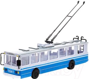 Троллейбус игрушечный Технопарк Троллейбус SB-14-02
