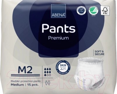 Трусы впитывающие для взрослых Abena Pants M2 Premium от компании Бесплатная доставка по Беларуси - фото 1