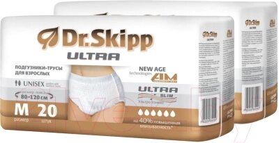 Трусы впитывающие для взрослых Dr. Skipp Ultra M от компании Бесплатная доставка по Беларуси - фото 1