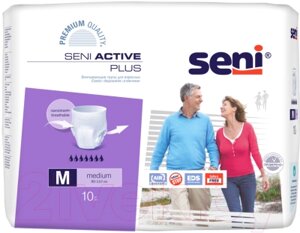 Трусы впитывающие для взрослых Seni Active Plus Medium