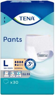 Трусы впитывающие для взрослых Tena Pants Normal Large от компании Бесплатная доставка по Беларуси - фото 1
