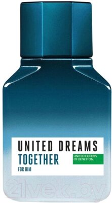 Туалетная вода United Colors of Benetton United Dreams Together for Him от компании Бесплатная доставка по Беларуси - фото 1