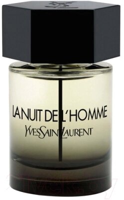 Туалетная вода Yves Saint Laurent La Nuit de L'Homme for Men от компании Бесплатная доставка по Беларуси - фото 1