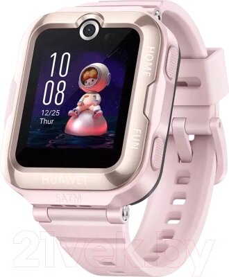 Умные часы детские Huawei Watch Kids 4 Pro Model ASN-AL10 Pink от компании Бесплатная доставка по Беларуси - фото 1