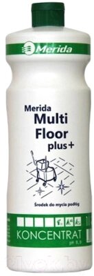Универсальное чистящее средство Merida Multi Floor Plus+ для водостойких поверхностей от компании Бесплатная доставка по Беларуси - фото 1