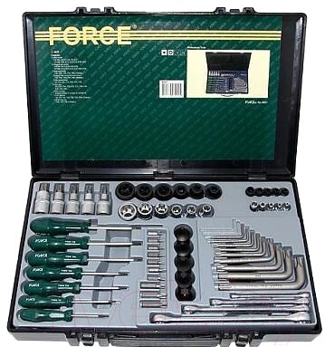 Универсальный набор инструментов Force 4651 от компании Бесплатная доставка по Беларуси - фото 1