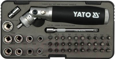 Универсальный набор инструментов Yato YT-2806 от компании Бесплатная доставка по Беларуси - фото 1