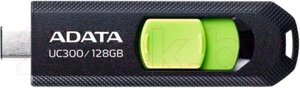 Usb flash накопитель A-data UC300 128GB (ACHO-UC300-128G-RBK/GN)