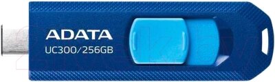 Usb flash накопитель A-data UC300 256GB (ACHO-UC300-256G-RNB/BU) от компании Бесплатная доставка по Беларуси - фото 1