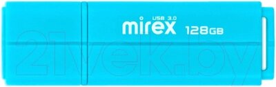 Usb flash накопитель Mirex Line Blue 128GB (13600-FM3LB128) от компании Бесплатная доставка по Беларуси - фото 1