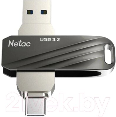 Usb flash накопитель Netac 64GB USB 3.2 Gen1 (NT03US11C-064G-32BK) от компании Бесплатная доставка по Беларуси - фото 1