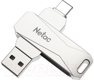 Usb flash накопитель Netac U782C Dual Flash Drive USB3.0 +Type-C 128GB (NT03U782C-128G-30PN) от компании Бесплатная доставка по Беларуси - фото 1