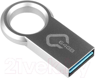 Usb flash накопитель Qumo Ring 64GB 3.0 / QM64GUD3-Ring от компании Бесплатная доставка по Беларуси - фото 1