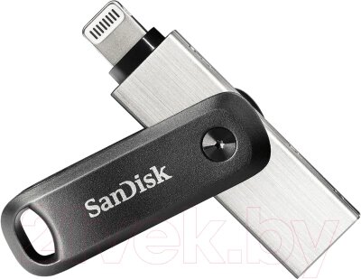 Usb flash накопитель SanDisk iXpand Flash Drive Go 128Gb (SDIX60N-128G-GN6NE) от компании Бесплатная доставка по Беларуси - фото 1