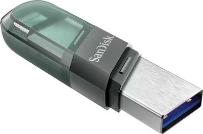 Usb flash накопитель SanDisk iXpand Flip 64GB (SDIX90N-064G-GN6NN) от компании Бесплатная доставка по Беларуси - фото 1