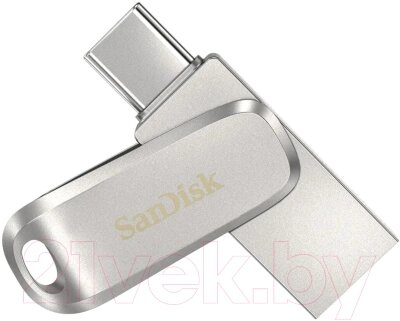 Usb flash накопитель SanDisk Ultra Dual Drive Luxe USB Type-C 64GB (SDDDC4-064G-G46) от компании Бесплатная доставка по Беларуси - фото 1