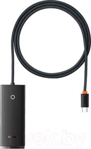 USB-хаб Baseus Lite Series 4-Port Type-C HUB Adapter / WKQX030401