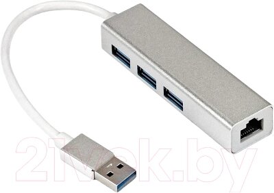 USB-хаб ExeGate EXE-77U3T-45 / EX294185RUS от компании Бесплатная доставка по Беларуси - фото 1