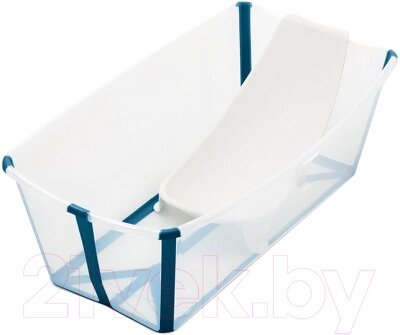 Ванночка детская Stokke Flexi Bath Bundle с горкой от компании Бесплатная доставка по Беларуси - фото 1