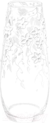 Ваза Elan Gallery Белые цветы / 140257