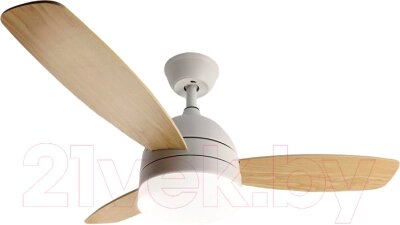 Вентилятор Estares Fan Wood 48W+18W R-APP-1060x390-WHITE/WOOD/WHITE-220-IP20 от компании Бесплатная доставка по Беларуси - фото 1