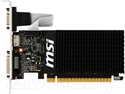 Видеокарта MSI GT710 2Gb DDR3 (GT 710 2GD3H LP) от компании Бесплатная доставка по Беларуси - фото 1