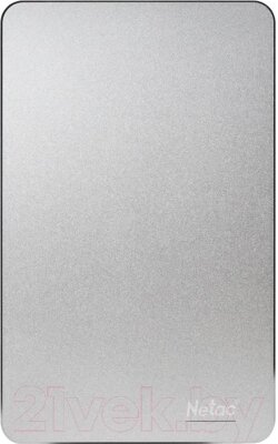 Внешний жесткий диск Netac HDD External K330 USB 3.0 2TB Silver (NT05K330N-002T-30SL) от компании Бесплатная доставка по Беларуси - фото 1