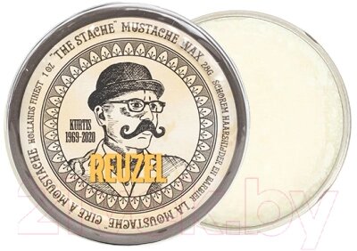 Воск для укладки бороды Reuzel The Stache Mustache Wax от компании Бесплатная доставка по Беларуси - фото 1