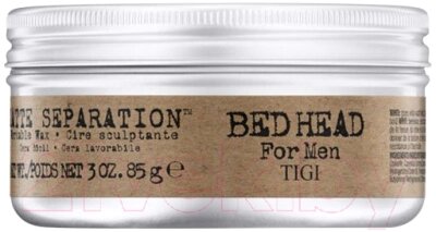 Воск для укладки волос Tigi Bed Head Matte Separation Workable Wax от компании Бесплатная доставка по Беларуси - фото 1