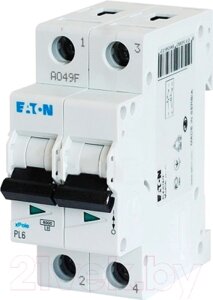 Выключатель автоматический Eaton PL6 2P 32А С 6кА 2M / 286570