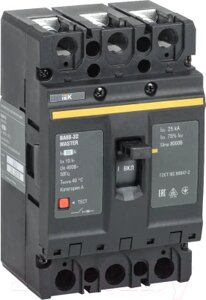 Выключатель автоматический IEK ВА 88-32 3п 50А 25кА / SVA10-3-0050-02