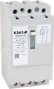 Выключатель автоматический КЭАЗ 50А 12Iн АЕ2046М-100 У3 400В AC / 104627