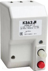 Выключатель автоматический кэаз ап50б-2мт-1.6а-10iн-400AC/220DC-у3 / 106894