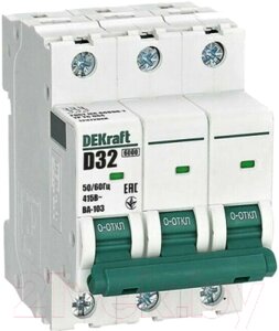 Выключатель автоматический Schneider Electric DEKraft 12372DEK