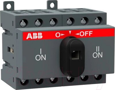 Выключатель нагрузки ABB OT40F3C 3P / 1SCA104913R1001 от компании Бесплатная доставка по Беларуси - фото 1