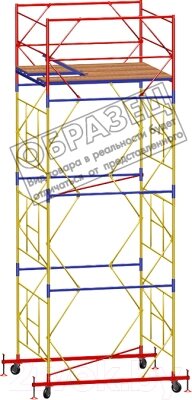 Вышка-тура Инолта ВСП 250 0.7x1.6x5.1 от компании Бесплатная доставка по Беларуси - фото 1