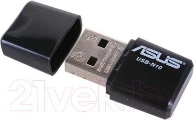 Wi-Fi-адаптер Asus USB-N10 Nano от компании Бесплатная доставка по Беларуси - фото 1