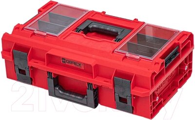 Ящик для инструментов QBrick System One 200 Vario Red Ultra HD SKRQ200VCZEPG001 от компании Бесплатная доставка по Беларуси - фото 1