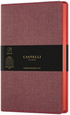 Записная книжка CASTELLI Harris Red / 0QC6D9-387 от компании Бесплатная доставка по Беларуси - фото 1