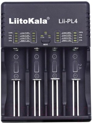 Зарядное устройство для аккумуляторов LiitoKala Lii-PL4 от компании Бесплатная доставка по Беларуси - фото 1