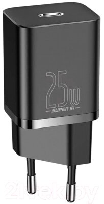 Зарядное устройство сетевое Baseus Super Si 1C Sets 25W / TZCCSUP-L01 от компании Бесплатная доставка по Беларуси - фото 1