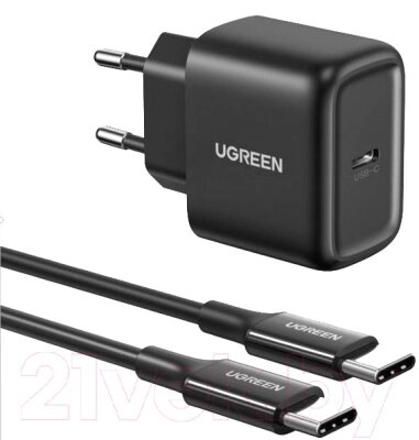 Зарядное устройство сетевое Ugreen CD250 / 50581 от компании Бесплатная доставка по Беларуси - фото 1