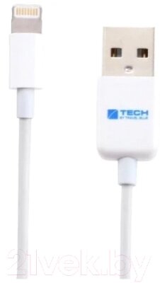 Зарядный кабель Travel Blue iPhone Lightning Cable / 970_WHT от компании Бесплатная доставка по Беларуси - фото 1