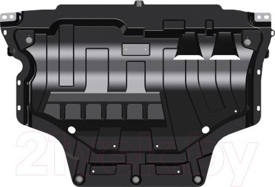 Защита картера и КПП SHERIFF для Skoda Octavia / 21.2680 V1 от компании Бесплатная доставка по Беларуси - фото 1