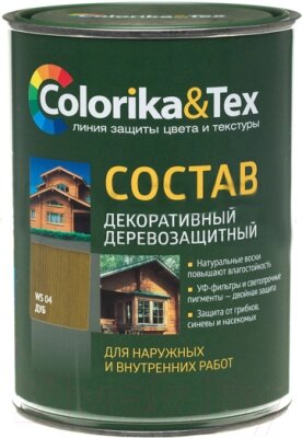 Защитно-декоративный состав Colorika & Tex 800мл от компании Бесплатная доставка по Беларуси - фото 1